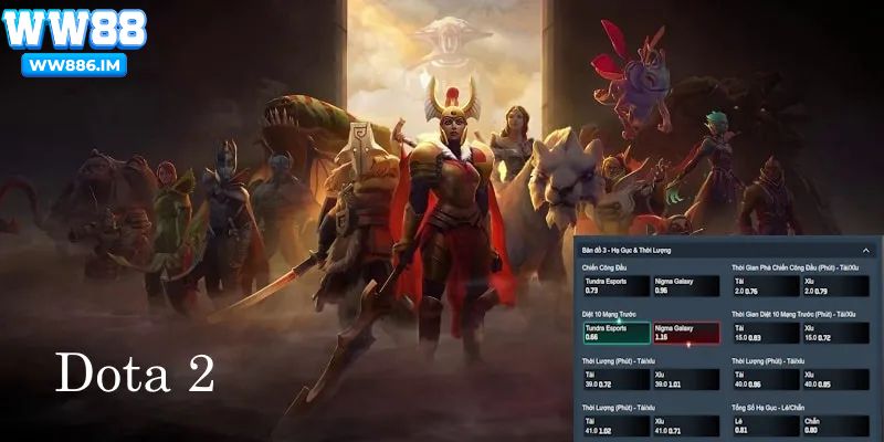 Mẹo cá cược Dota 2 hiệu quả cùng WW88